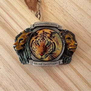 Exotic Feline Sanctuary Belt Buckle